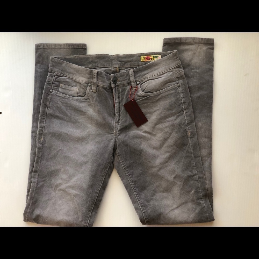 BLANK NYC Classique Skinny Gray Corduroy Jeans - Picture 2 of 8